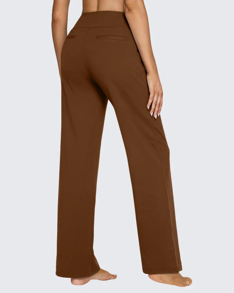 Loose High-Waist Business Casual Pants