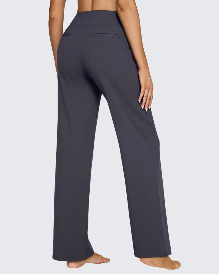 Loose High-Waist Business Casual Pants