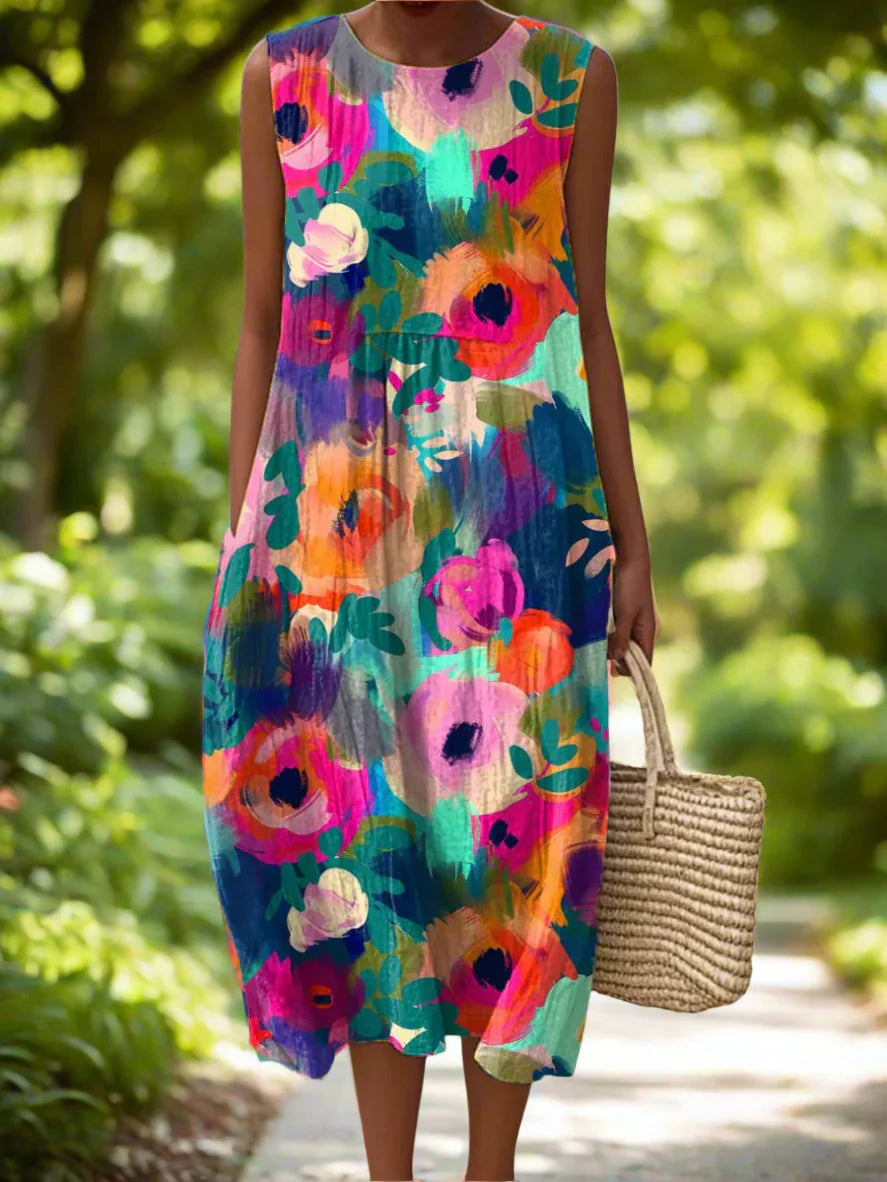 Brenna™ | Colorful Art Dress