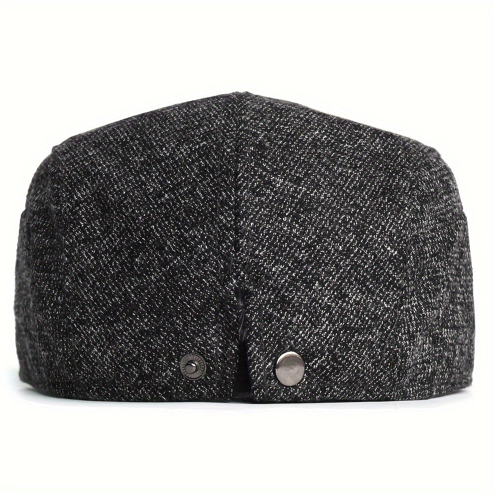 Plain Newsboy Flat Cap