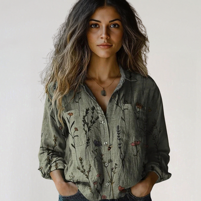 Georgeena | Vintage Long Sleeve Shirt