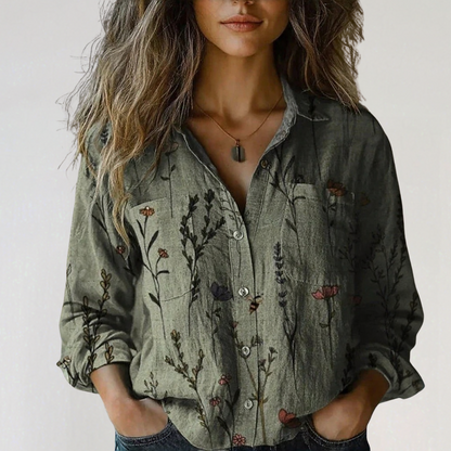 Georgeena | Vintage Long Sleeve Shirt