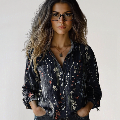 Georgeena | Vintage Long Sleeve Shirt