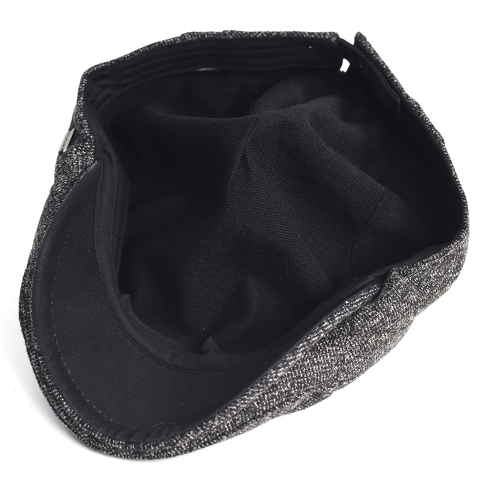 Plain Newsboy Flat Cap