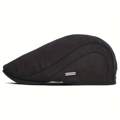 Plain Newsboy Flat Cap