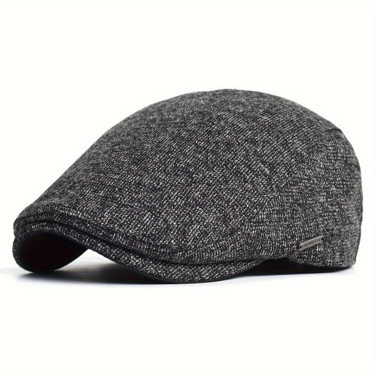 Plain Newsboy Flat Cap