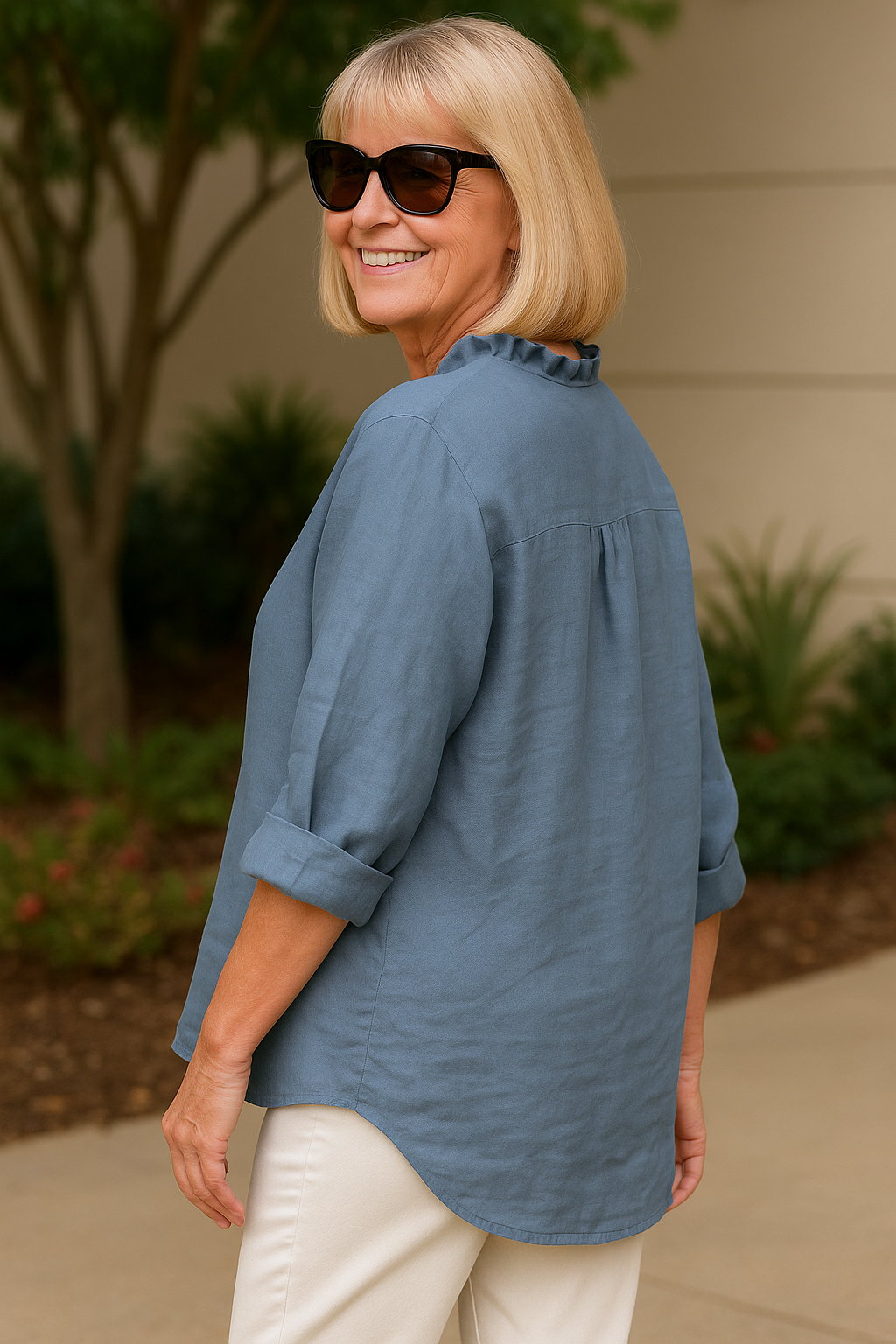 Maribel | Soft Ruffle Blouse