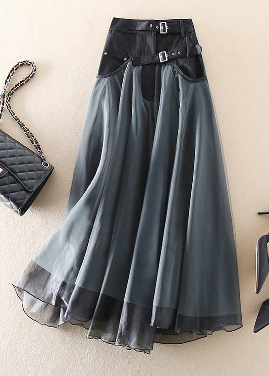 Frenchie | Patchwork Tulle Skirt