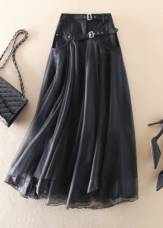 Frenchie | Patchwork Tulle Skirt