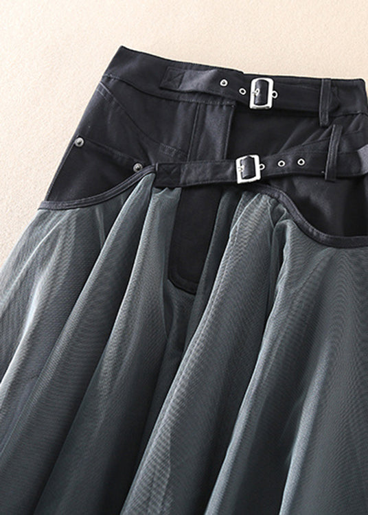 Frenchie | Patchwork Tulle Skirt