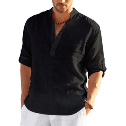 Harbor | Linen Long Sleeve Shirt