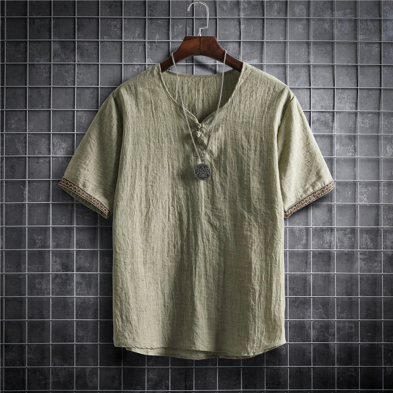 Seoul Flow | Drawstring Tunic Shirt