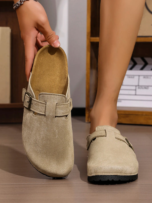 Vintage Mule Slip-On Cork Loafers