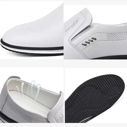 Harper Sport Leather Driving Loafers
