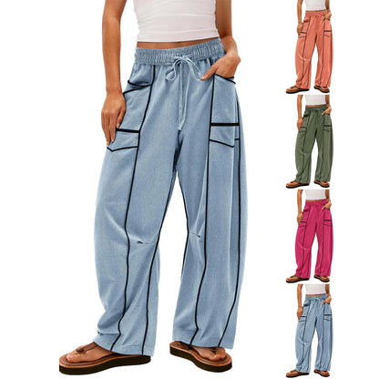 Urban Barrel‑Fit Lounge Pants