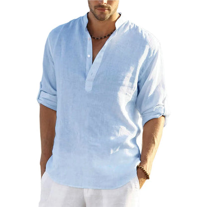 Harbor | Linen Long Sleeve Shirt