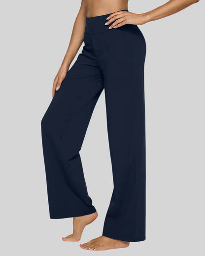 Loose High-Waist Business Casual Pants