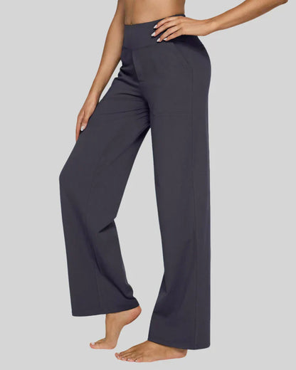 Loose High-Waist Business Casual Pants