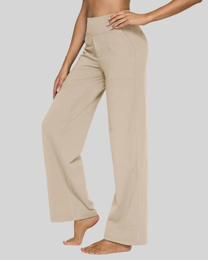 Loose High-Waist Business Casual Pants