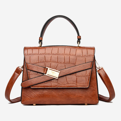 Genuine Leather Pebble Tote – Stylish & Spacious Shoulder Bag