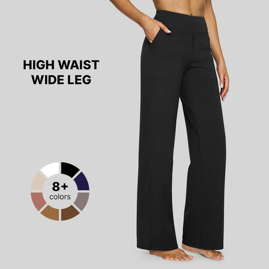 Loose High-Waist Business Casual Pants