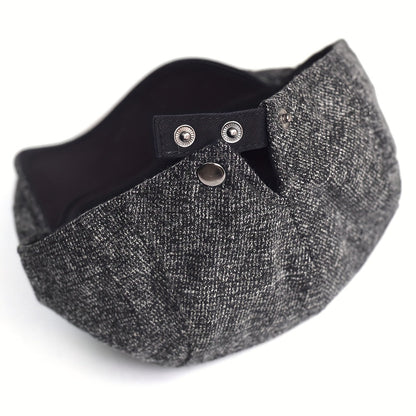 Plain Newsboy Flat Cap