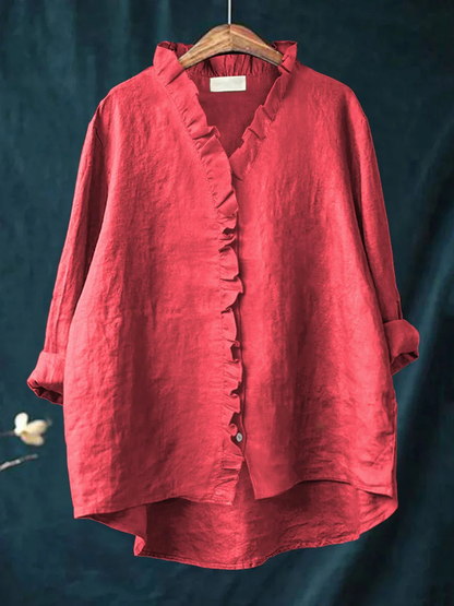 Maribel | Soft Ruffle Blouse