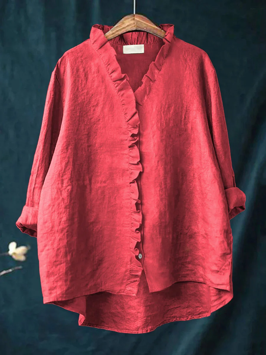 Maribel | Soft Ruffle Blouse