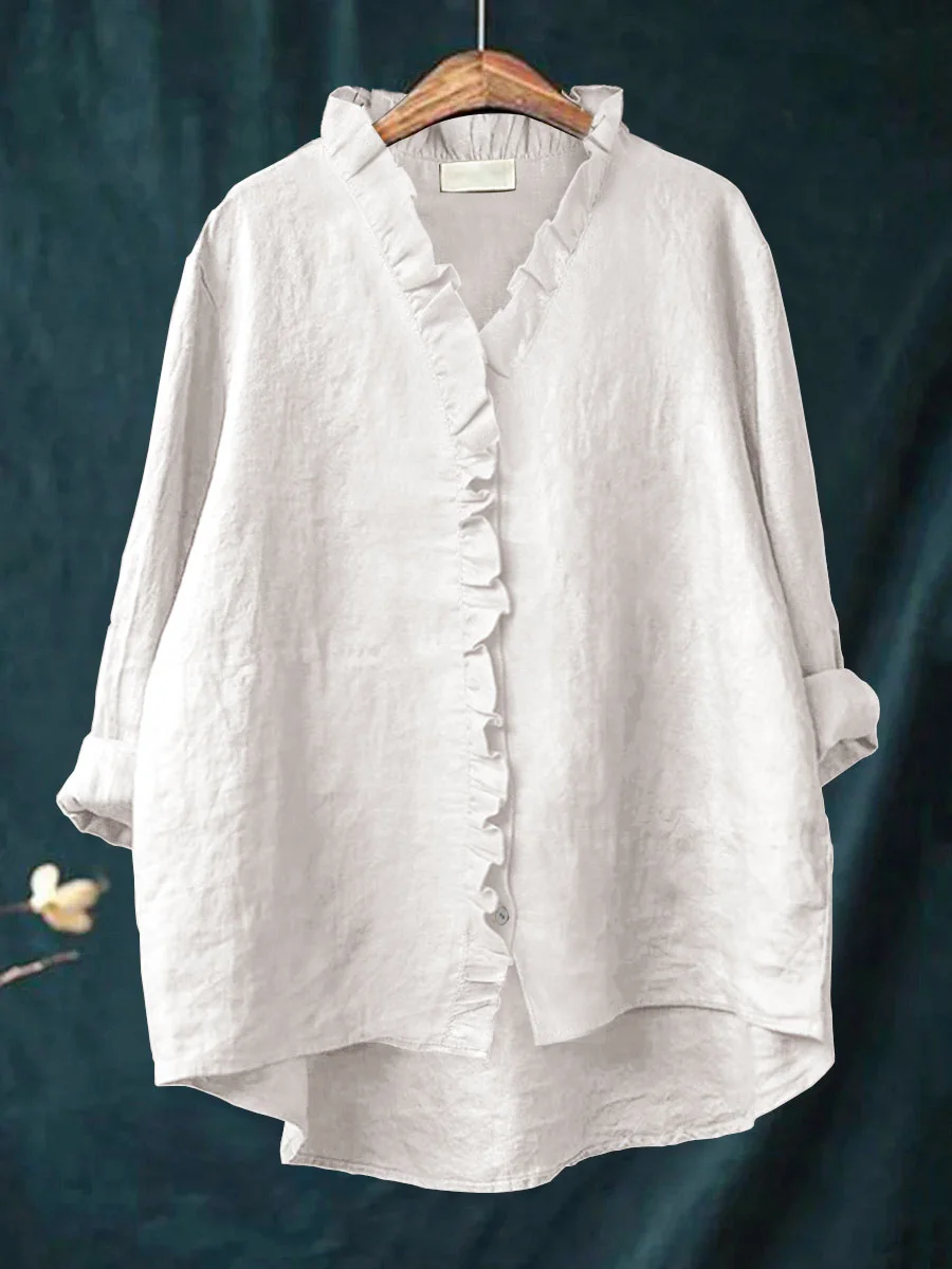 Maribel | Soft Ruffle Blouse