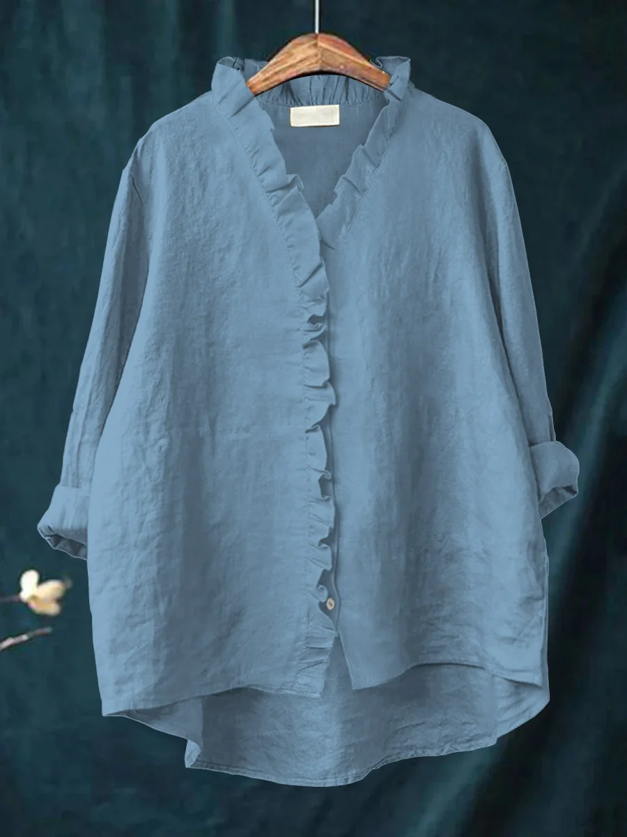 Maribel | Soft Ruffle Blouse