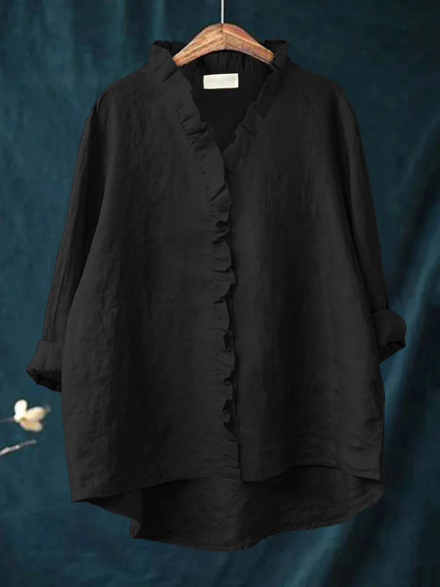Maribel | Soft Ruffle Blouse